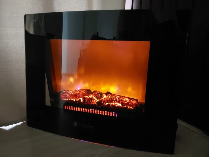 Lareira Eletrica 220V (aquecedor) Cadence Ambiance