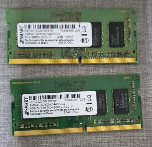 Memória DDR4 4GB 2666V