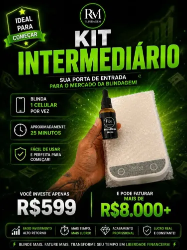 Máquina blindagem celular 