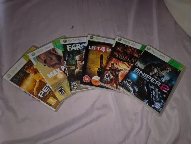 Jogos XBOX 360 CDs
