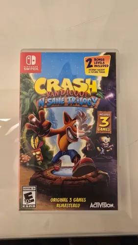 Nintendo Switch - Crash Bandicoot N'Sane Trilogy (MELHOR OFERTA)
