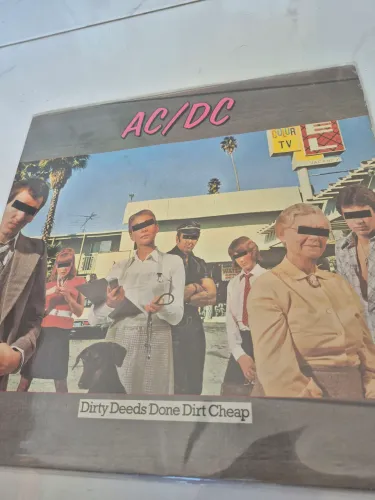 Disco de Vinil AC/DC primeira prensagem