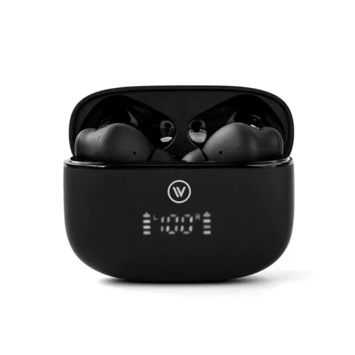 Fone de Ouvido com Cancelamento de Ruído Ativo Preto | Flow ANC Display iWill