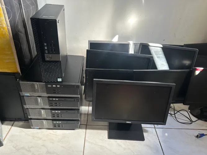 Computador i3  dell completo cpu monitor  loja fisica