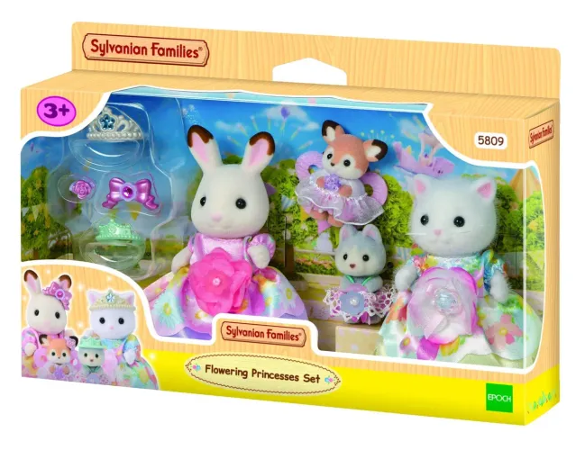 Sylvanian families princesas floridas