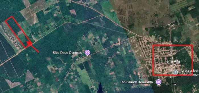 Terreno 25ha Área Rural 100% Irrigada e Altamente Produtiva em Terra Alta