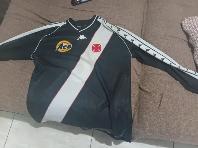 Camisa Vasco da Gama 1999/2000 Manga Longa Kappa Ace - Original de Época
