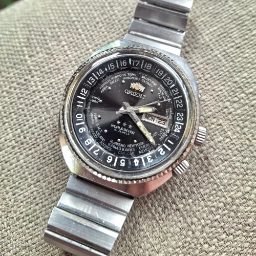 Relógio Orient World Diver Automatico Vintage Anos 70