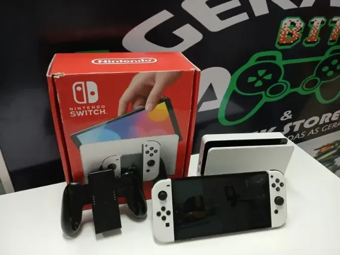 Nintendo Switch Oled Completo - loja Física