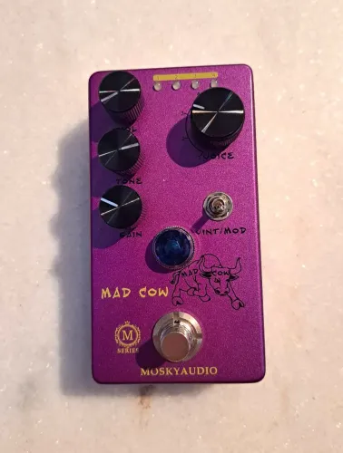 Pedal Mosky Mad Cow - Overdrive Dinâmico (Estado de Novo)
