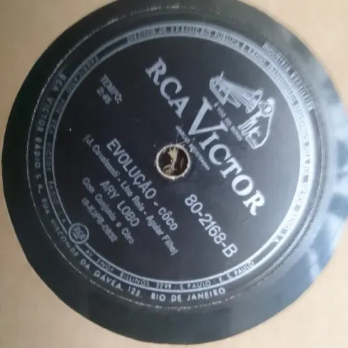 78 RPM, ARY LOBO com CONJUNTO E CORO, A MULHER QUE VENDIA SIRI