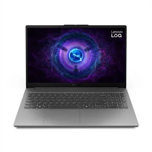 Notebook Gamer Lenovo LOQ-e, Intel Core i5-12450HX, 16GB/512GB SSD, RTX3050 6GB, Win11, Te