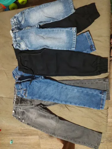 Calça infantil jeans 