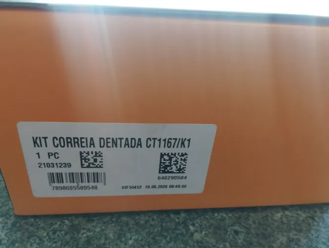 Kit correia dentada UP virtus t Cross gol 20188