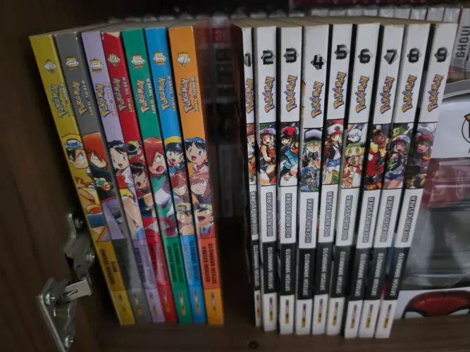 Pokemon gold e silver e pokemon black white completos