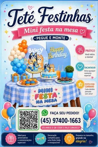 Mini festa, pegue e monte, Foz do Iguaçu/PR