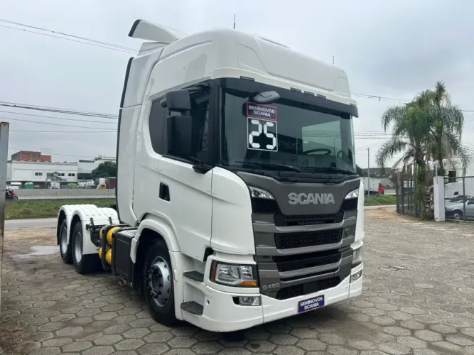 SCANIA G 460 6X2 2024/2025 - COM CILINDROS AUXILIARES