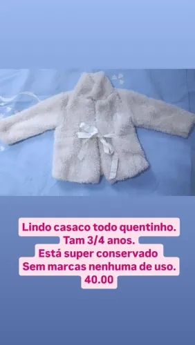 Desapegos de menina 4 anos