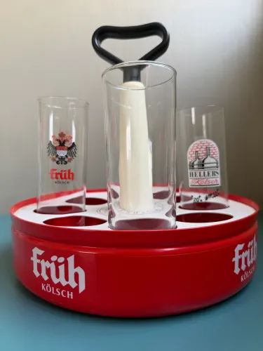 Suporte para copos de Kolsch