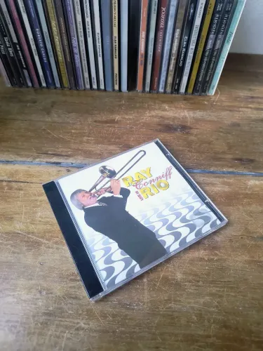 cd Ray conniff live in Rio original colecionador colecionável coleção vinil disco antigo