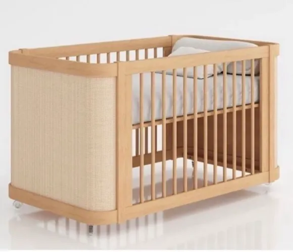 BERÇO / MINI CAMA  2 EM 1 PAGLIA DA QUATER