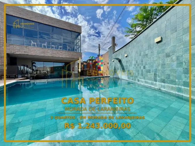 Exclusiva casa em condomínio em Morada de Laranjeiras - Venha conhecer!