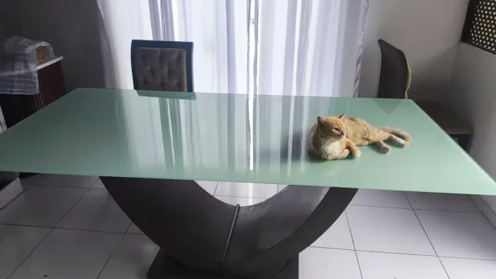 Tampão de vidro para mesa