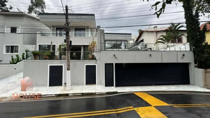 Casa com 4 dormitórios à venda, 750 m² por R$ 6.000.000,00 - Condomínio Arujazinho IV - Ar