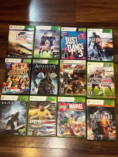 Jogos originais Xbox 360