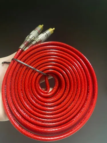 Cabo Rca Som Carro 5 Metros Blindado