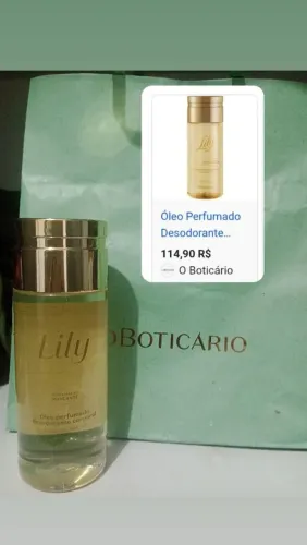 Produtos o boticário lacrados