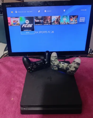 Ps4 Slim GoldHen Infinitos Jogos - Ac cartão