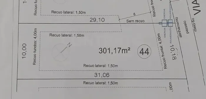 TERRENO no Riviera Condomínio Clube - 301 m²
