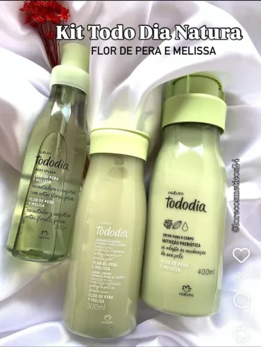 Kit Natura Flôr de Pêra e Melissa