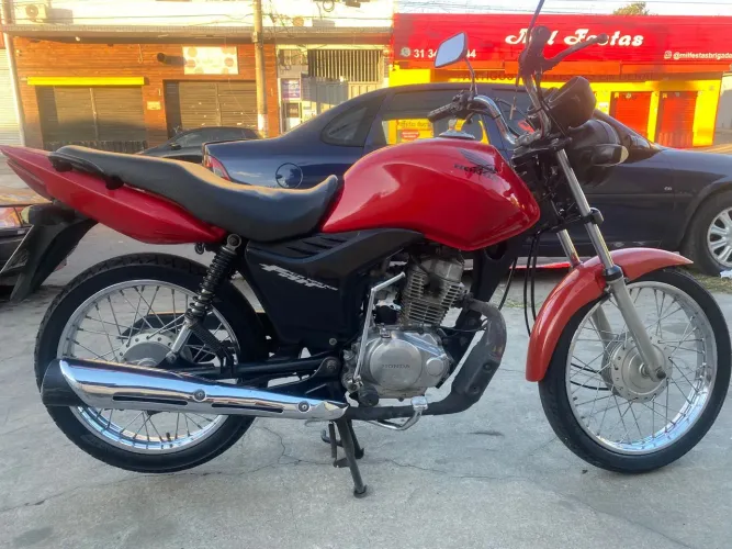 Fan 125 ks 2010 vendo ou troco 