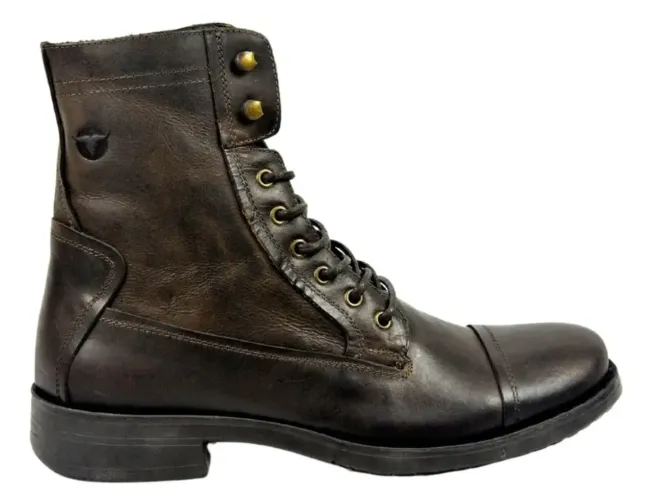 Bota Couro Sevilha Coturneria Marrom Masculina