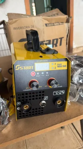 Inversora De Solda 220v Mig Tig E Eletrodo Multi Gas Sem + Arame