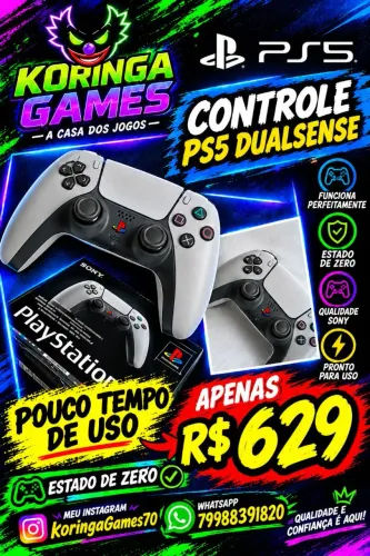 Controle PS5 Semi novo