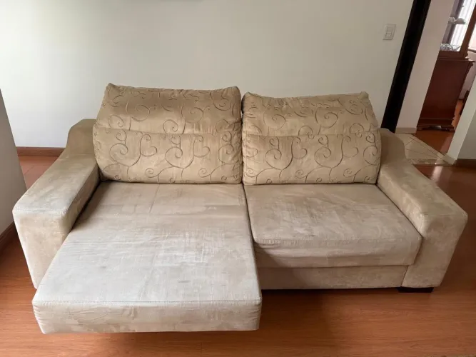 Conjunto sofá retrátil
