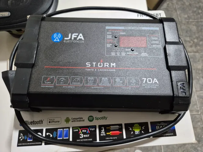 Fonte Carregador JFA 70ah