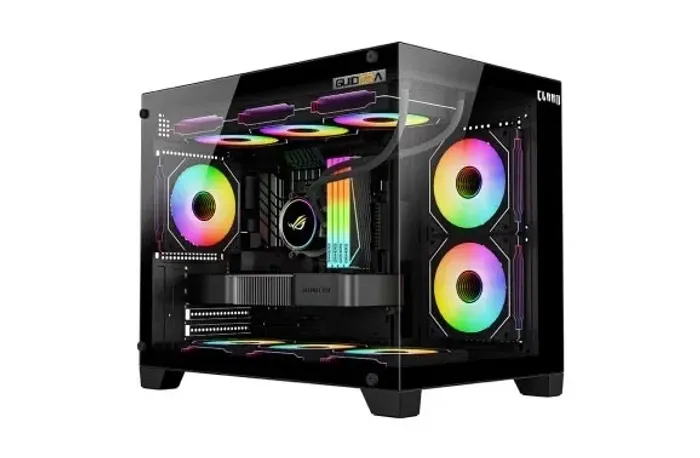 Gabinete gamer guidora clanm
