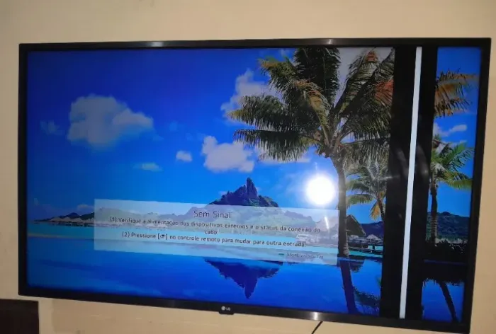 Lg 43un7300 4k pequeno defeito barato