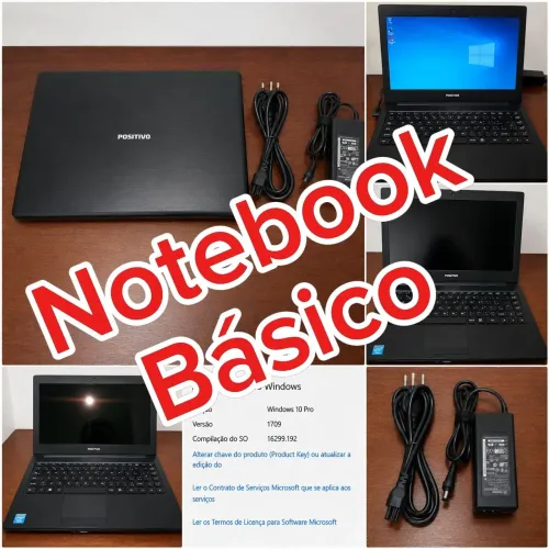 Notebook Positivo - Excelente Estado | Ideal para Estudos e Trabalho
