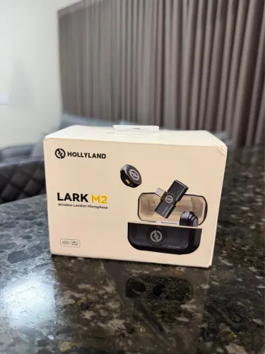 Microfone Hollyland Lark M2 USB-C ? NOVO