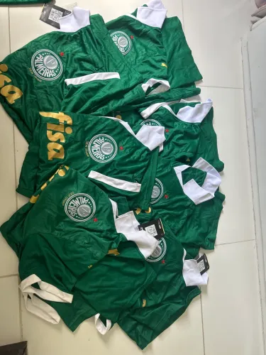 Sete camisas palmeiras tamanho GG original