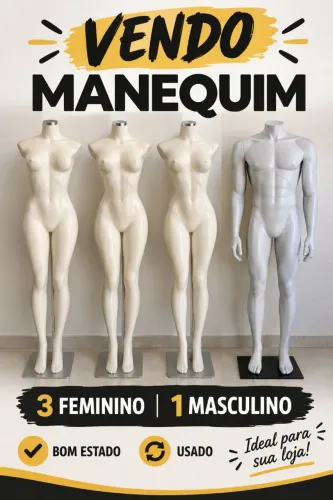 Manequim fem/mas