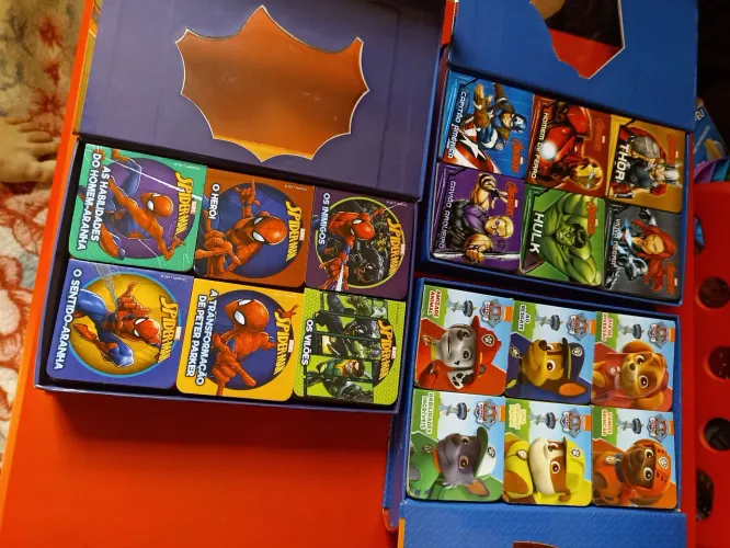 Kit box livros infantil 