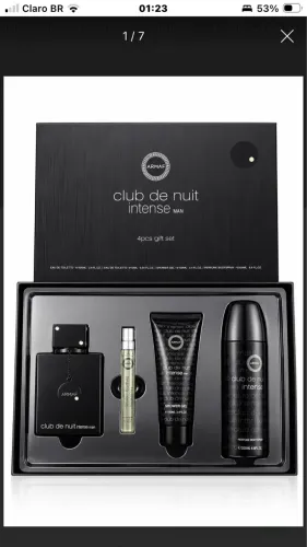 Vendo Kit Perfume CLUB DE NUIT 4 itens 