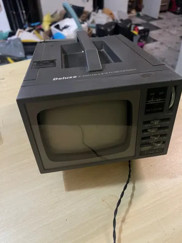 Mini Tv antiga anos 80 hd-2000 lasovix