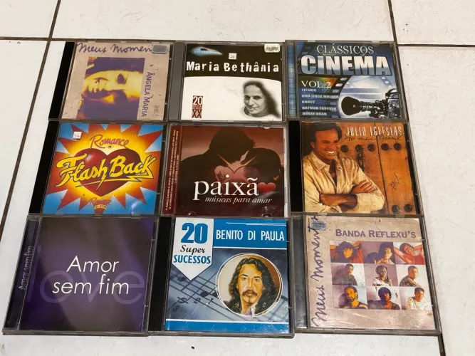280 CDs Originais Antigos - Grandes Clássicos da Música